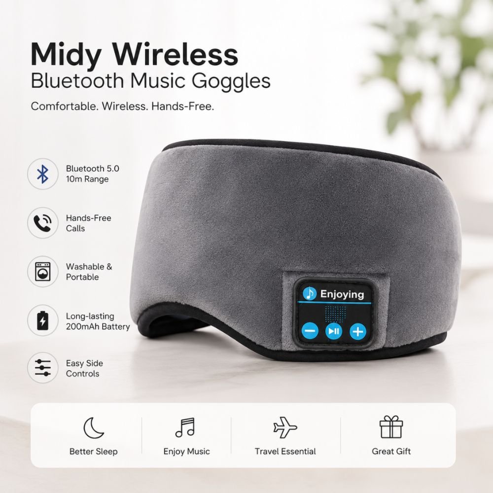 Wireless Music Goggles
