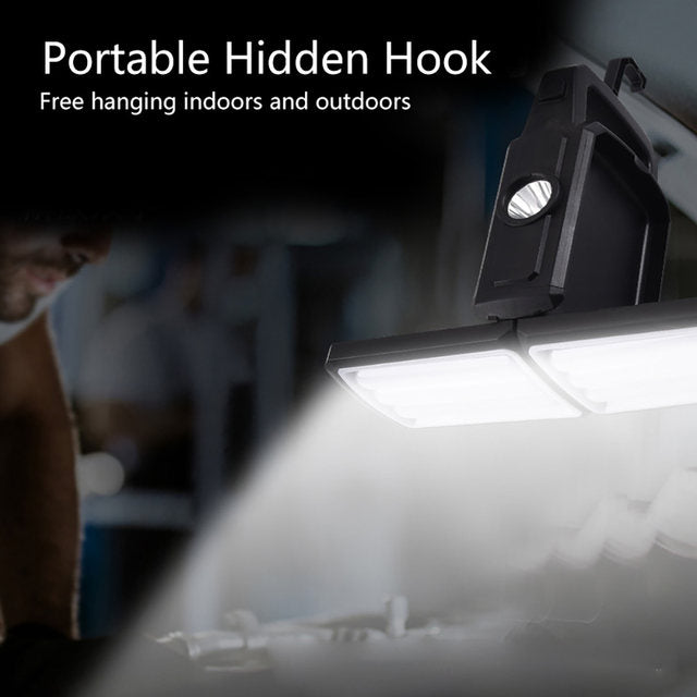Multifunctional Rechargeable Solar Foldable Hanging Light