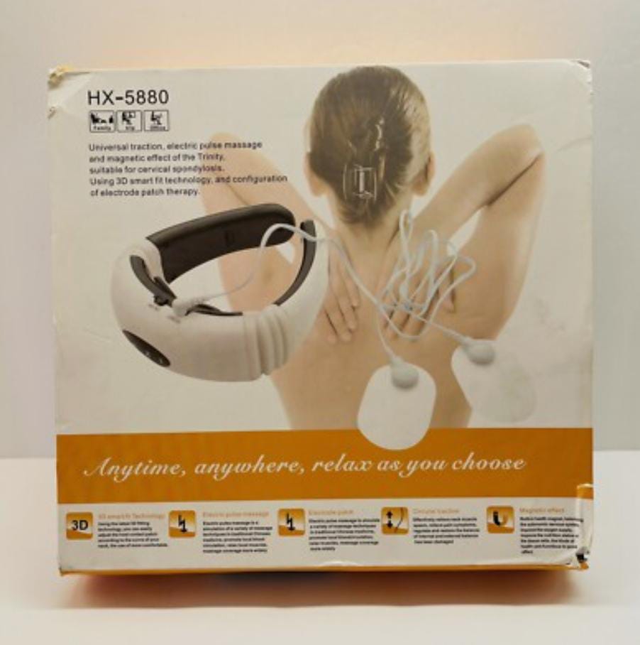 Neck Massager with 3D Smart Fit Technology Electric Pulse Massage