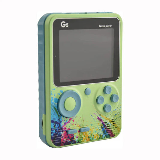Game Box G5 Mini Handheld Gaming Player with Built-in 500 Games, Assorted Colors