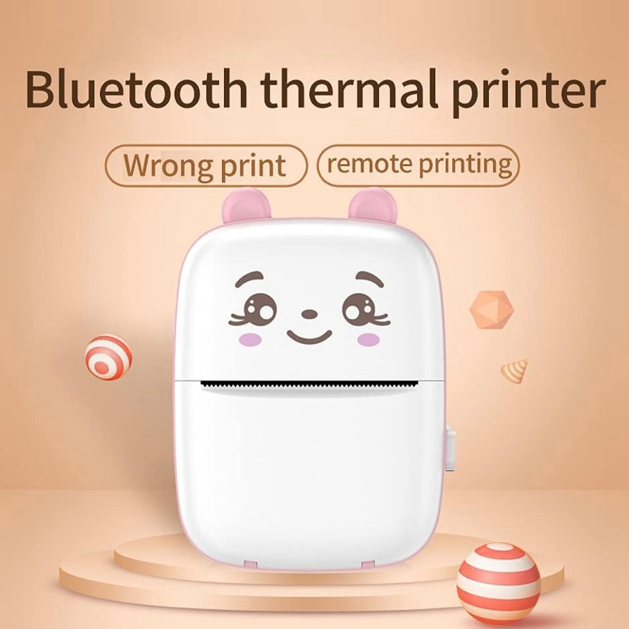 Compact portable mini printer- BT instant printing