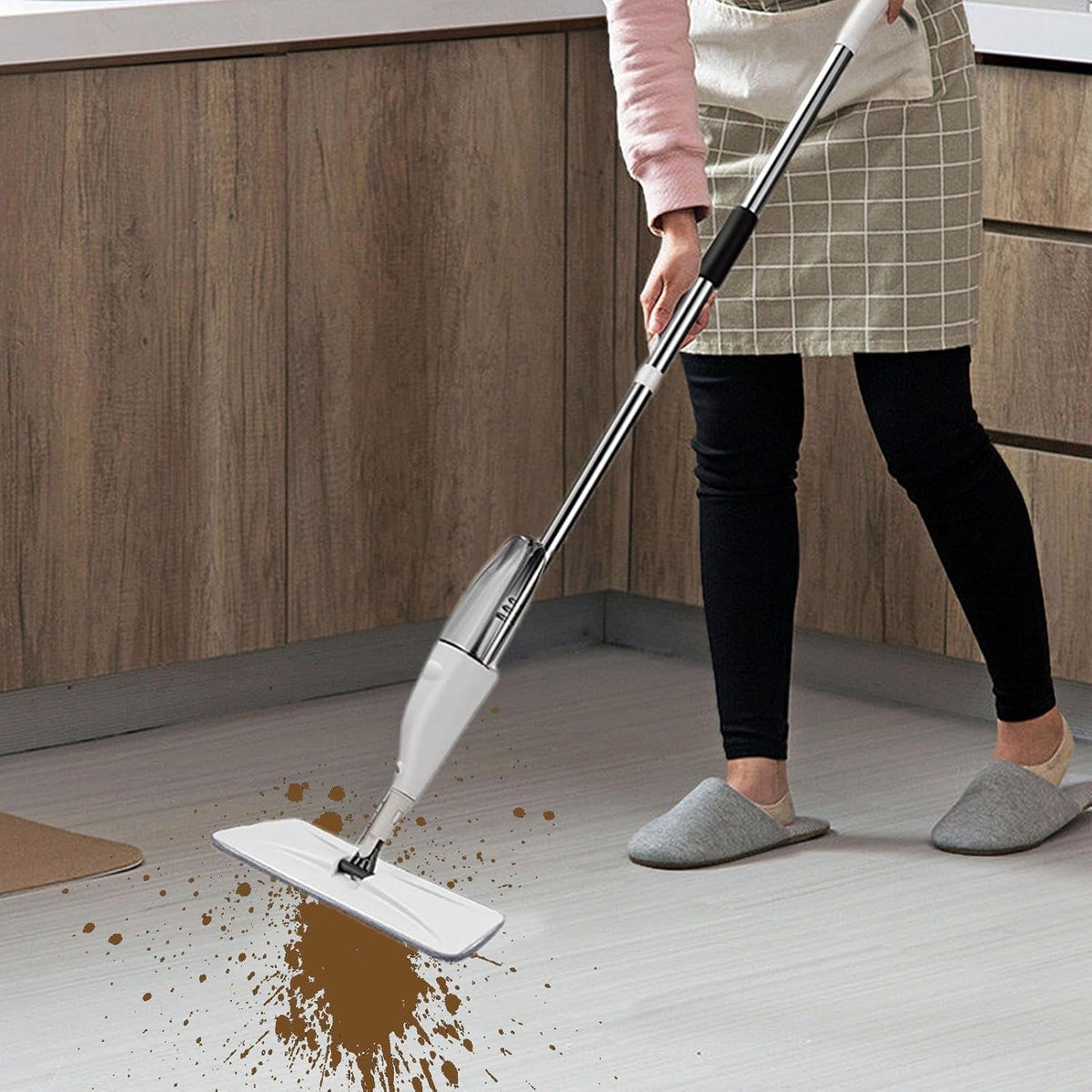 Flat Mop with Spray