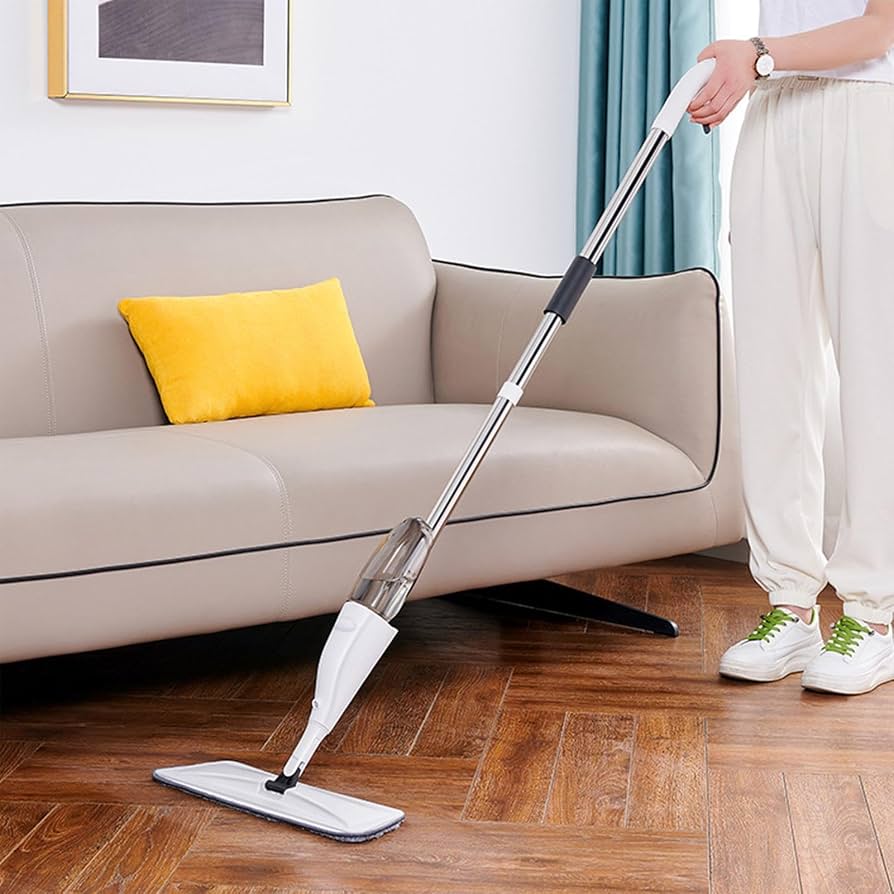 Flat Mop with Spray