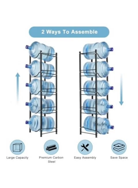 Water gallon steel rack