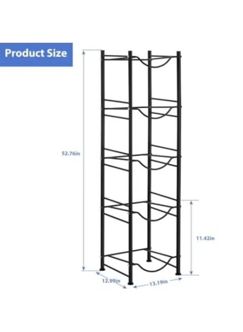 Water gallon steel rack