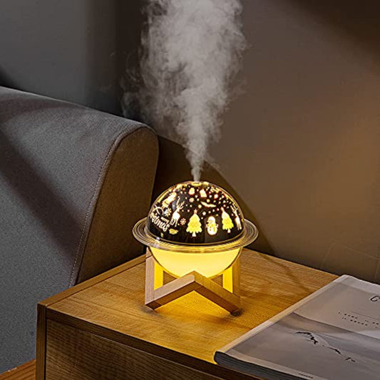 Projector Galaxy Lamp Cool Humidifier 3D LED Night Light