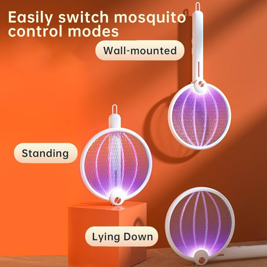 Folding Electric Mosquito Swatter 4 -IN-1 Mosquito killer