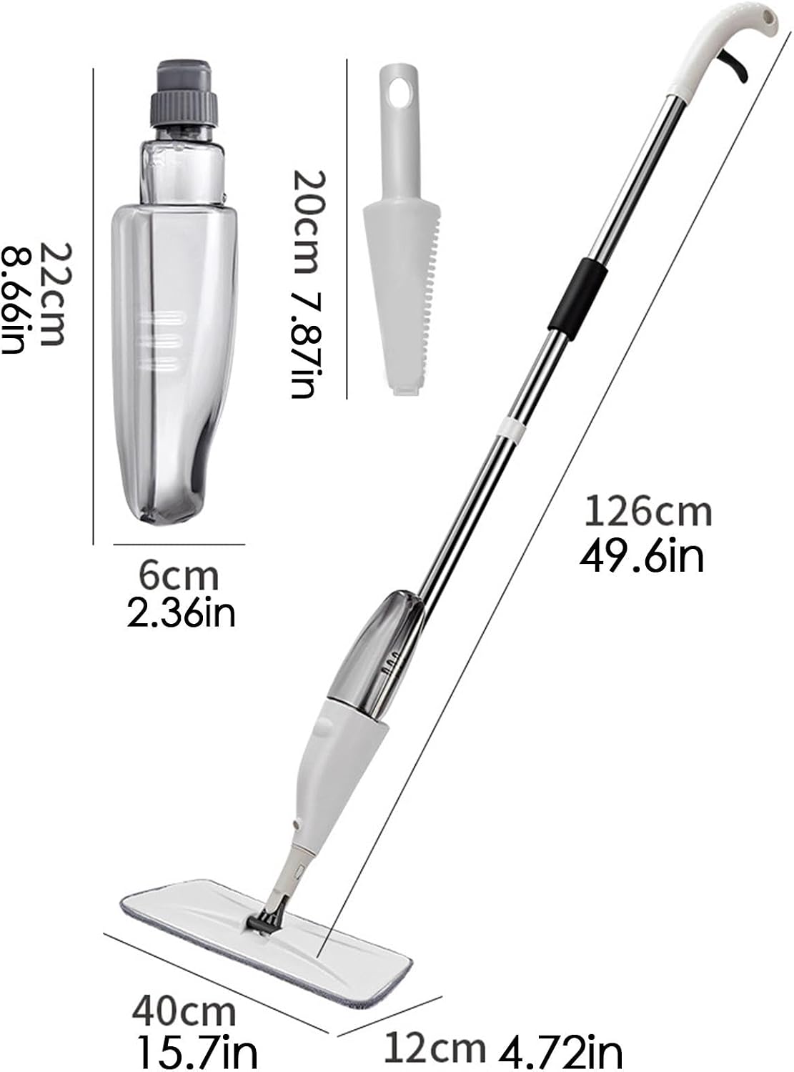 Flat Mop with Spray