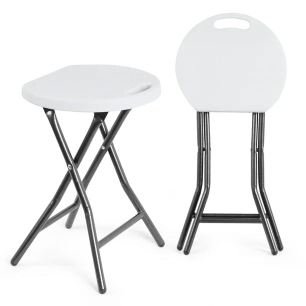 Rfiver 18-Inch Round Collapsible Folding Stool