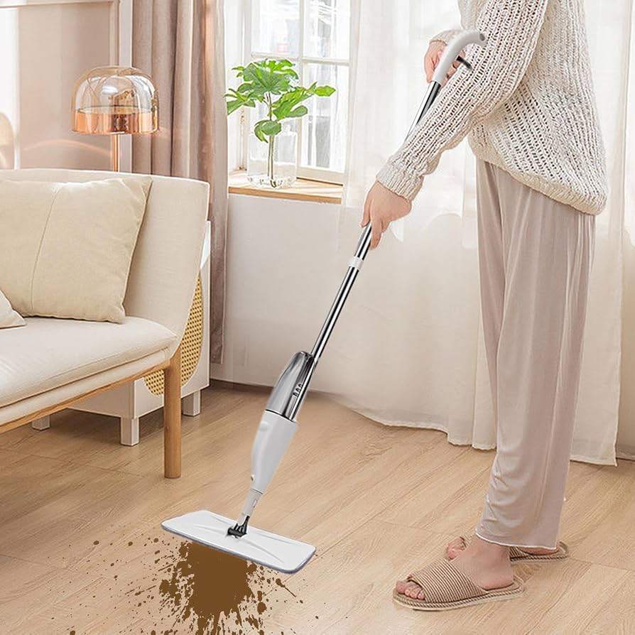 Flat Mop with Spray