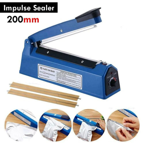 Impulse Plastic Bag Sealer Sealing Machine 200mm
