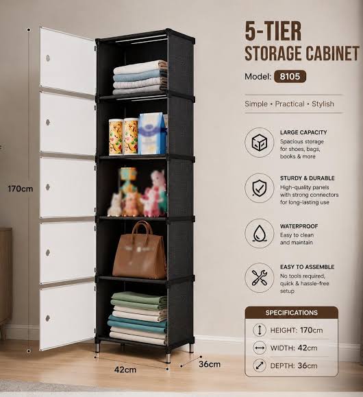 5 layers Storage Cabinet