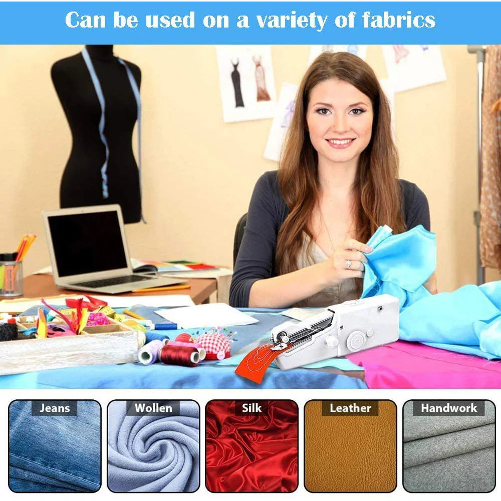 Mini Handheld Sewing Machine